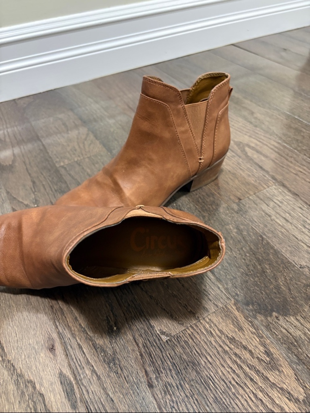 Circus by Sam Edelman Women's Tan Ankle Booties - Picture 10 of 10